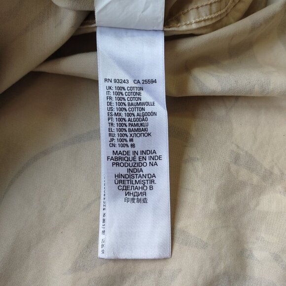 Diesel D78 Camo Military Button Up OverShirt Long Sleeve Men's Size Large Grunge - Picture 11 of 14